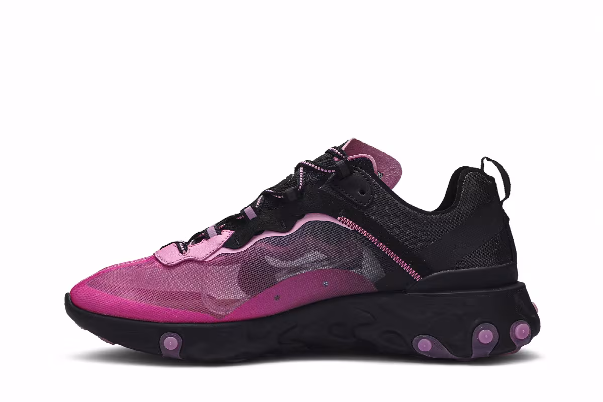 Swarovski x Sneaker Room x Nike React Element 87 Breast Cancer Awareness, view 4