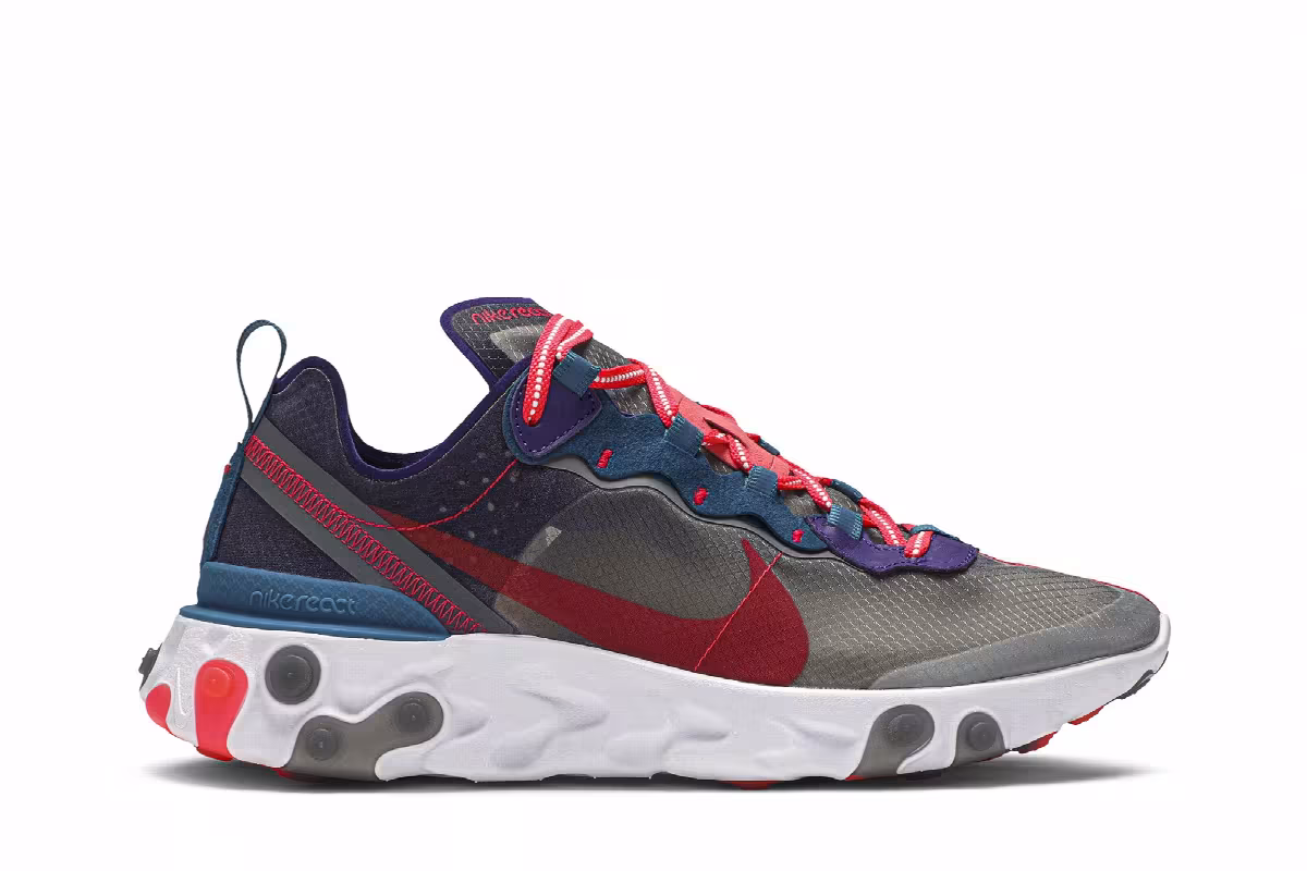 Nike React Element 87 Red Orbit, view 2