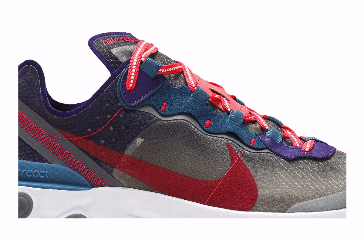 Nike React Element 87 Red Orbit, view 3