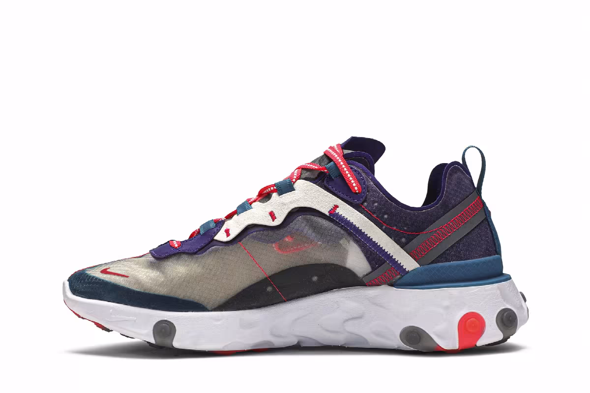 Nike React Element 87 Red Orbit, view 4