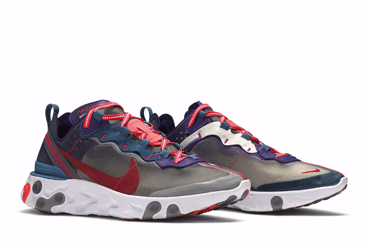 Nike React Element 87 Red Orbit, view 9