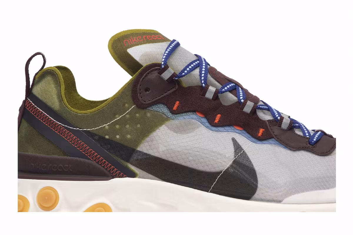 Nike React Element 87 Moss, view 3