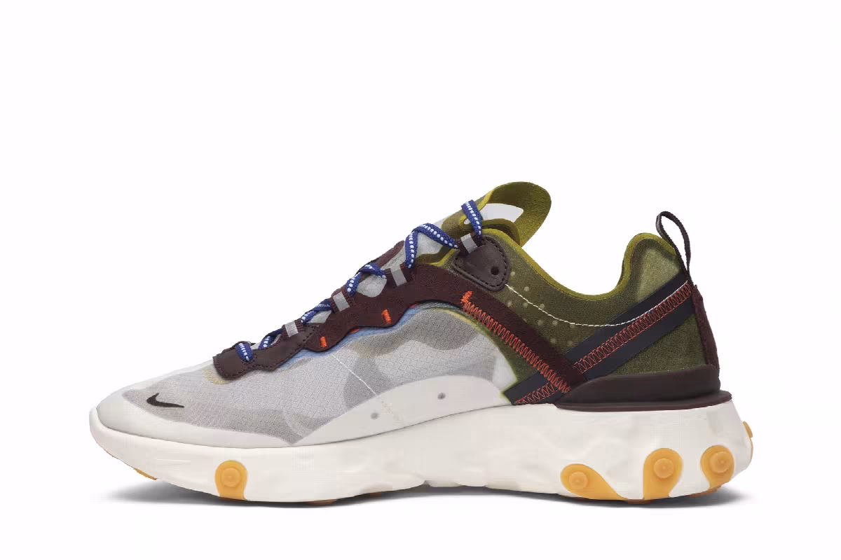 Nike React Element 87 Moss, view 4