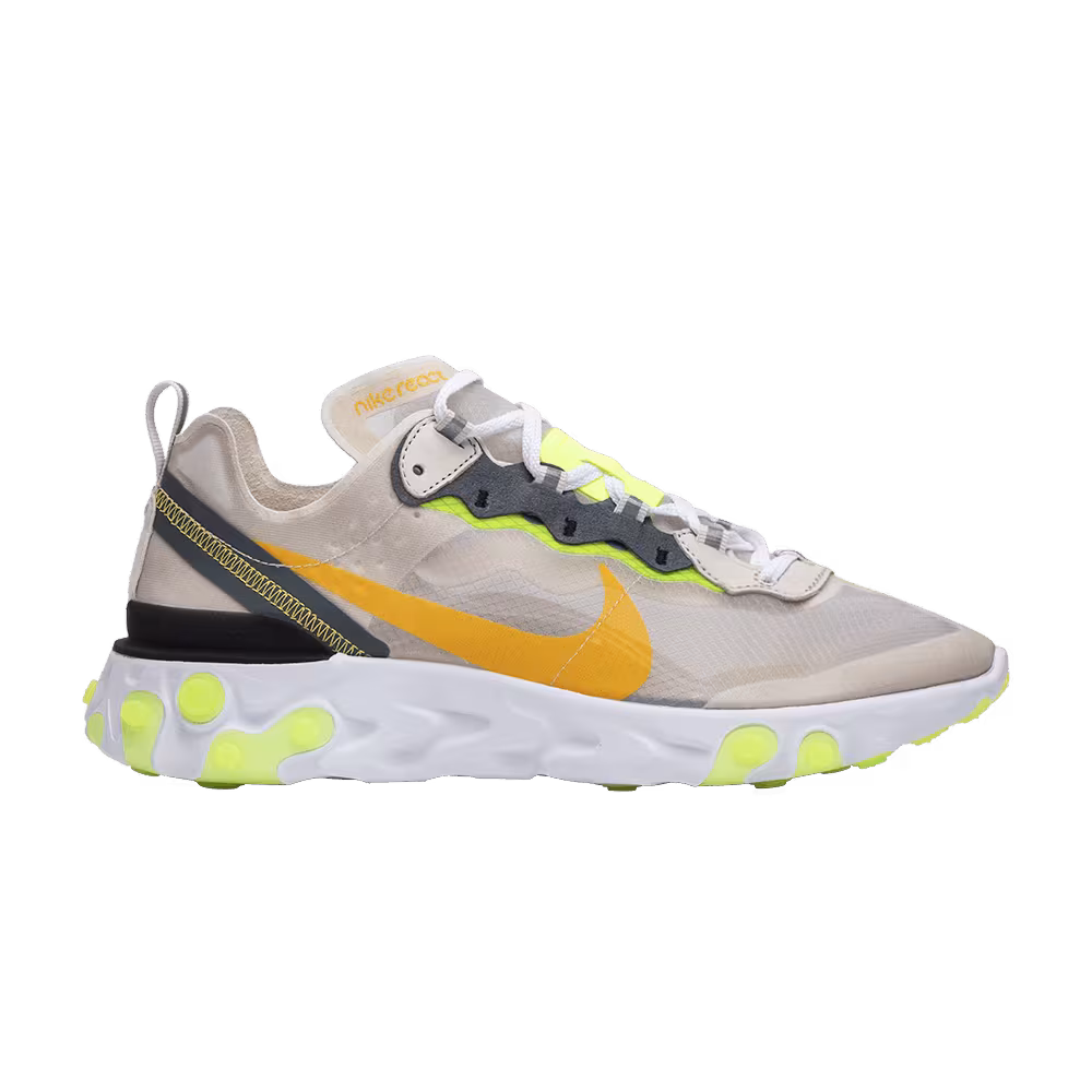 Nike React Element 87 Light Orewood, Touch Of Lime