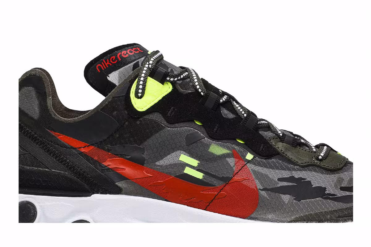 Nike React Element 87 Camo, view 3