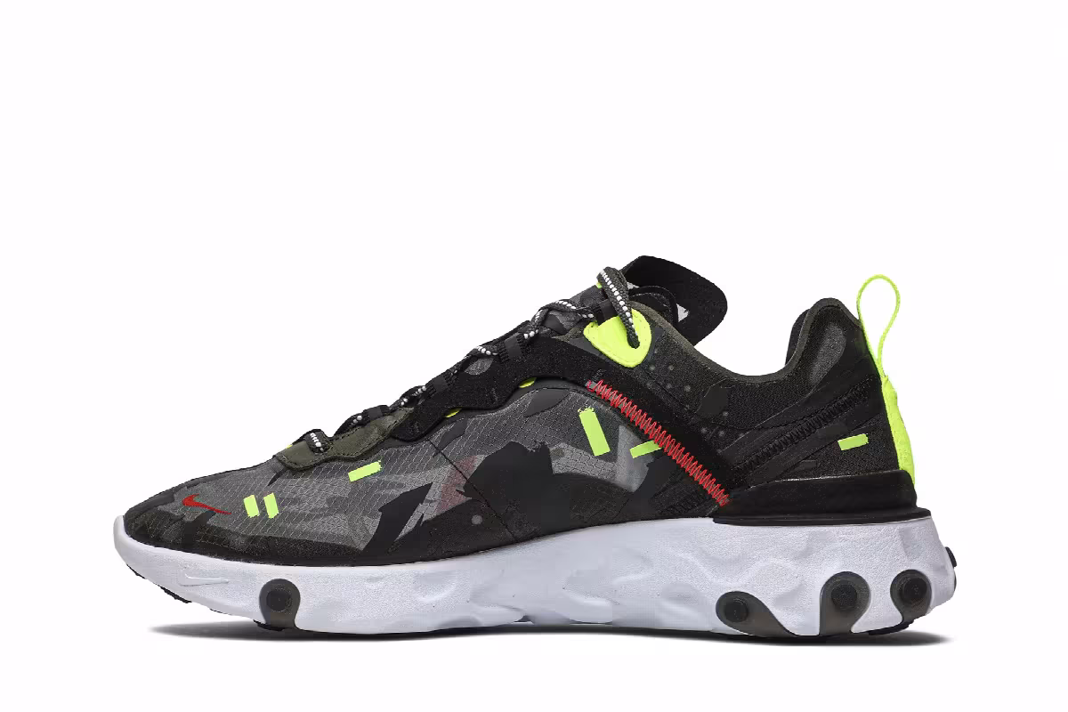 Nike React Element 87 Camo, view 4