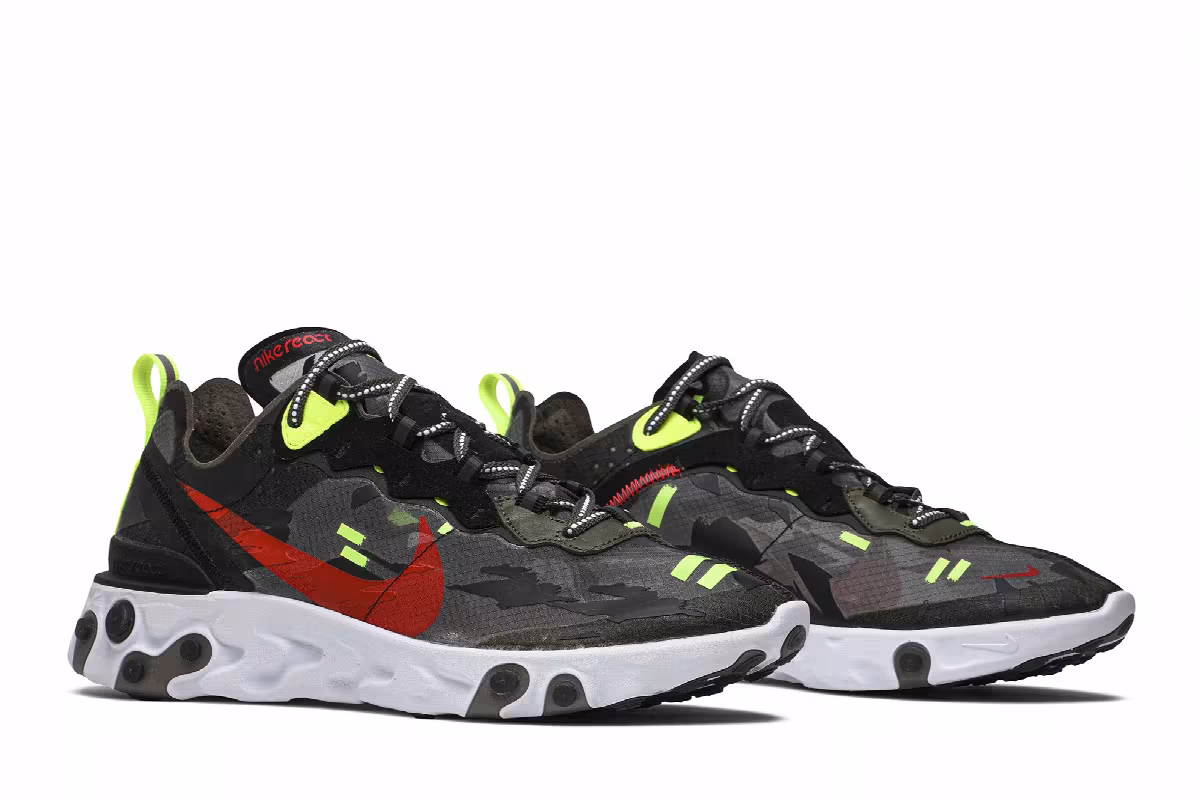 Nike React Element 87 Camo, view 9