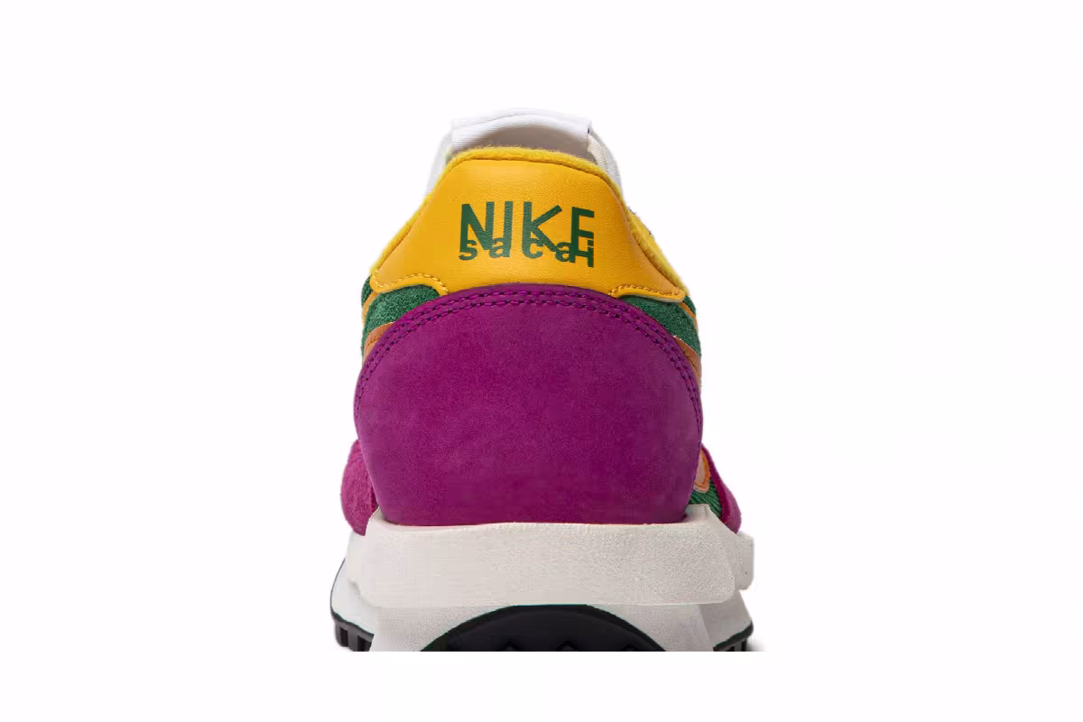 sacai x Nike LDWaffle Pine Green, view 8