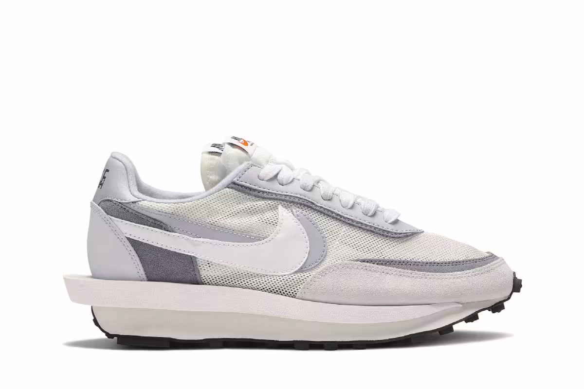 sacai x Nike LDWaffle Summit White, view 2