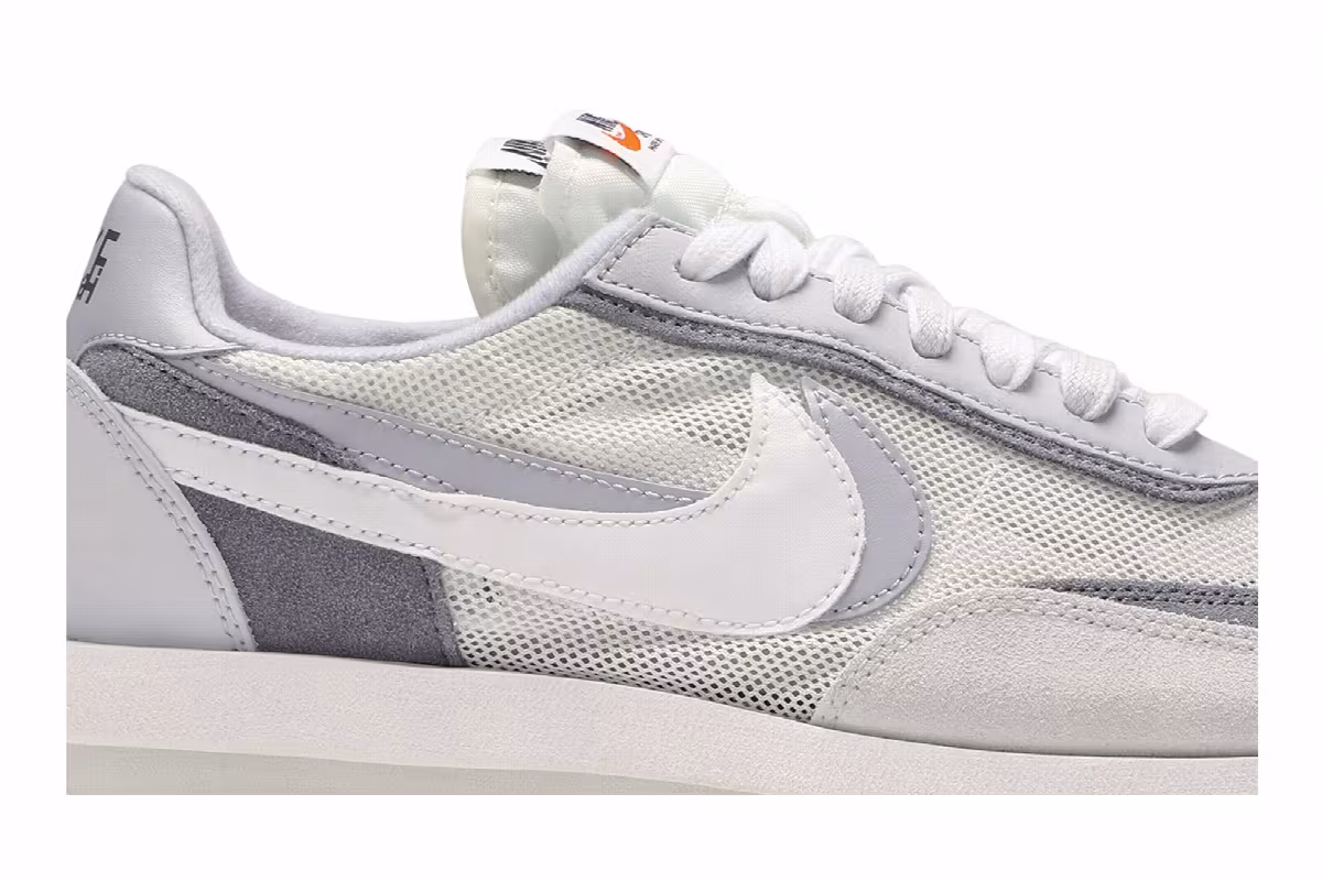 sacai x Nike LDWaffle Summit White, view 3