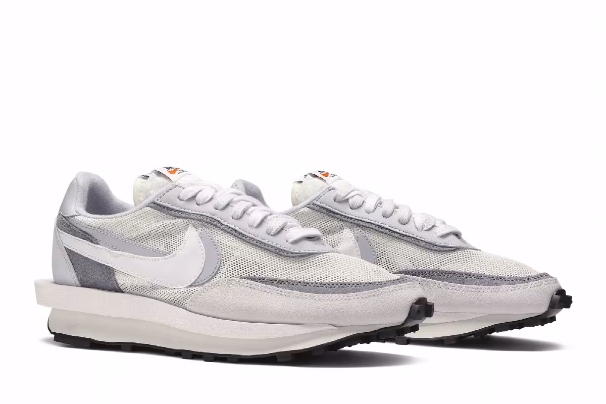 sacai x Nike LDWaffle Summit White, view 9