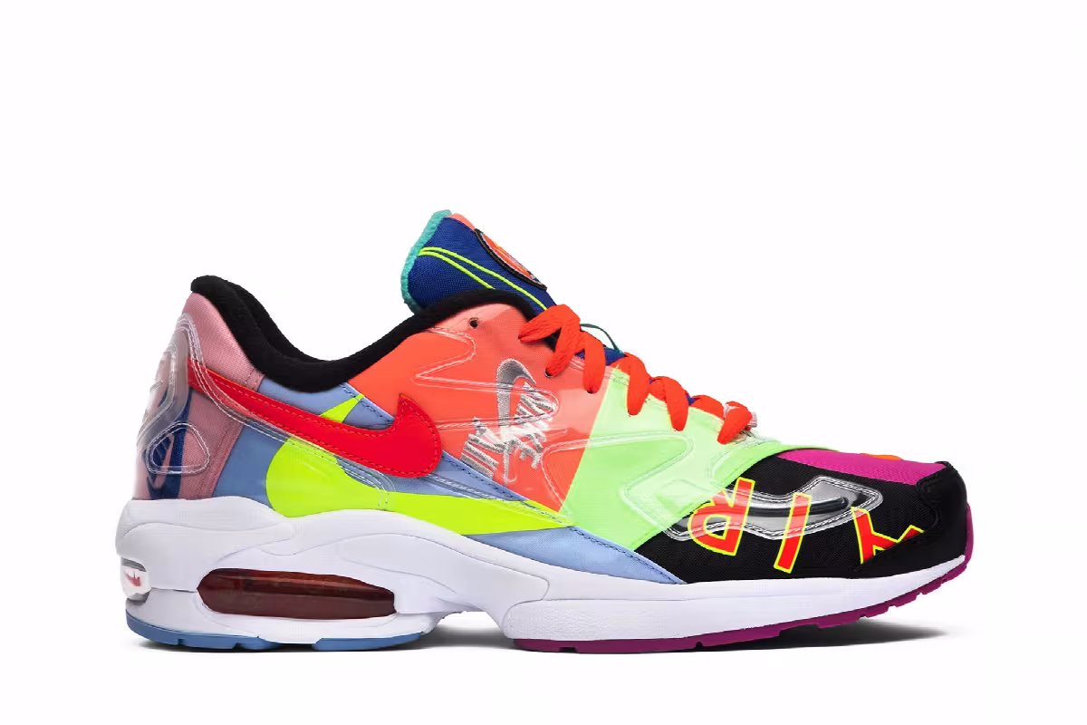 Atmos x Nike Air Max 2 Light QS Logos, view 2