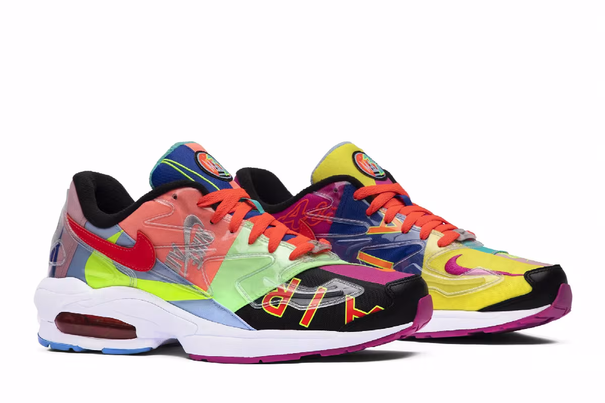 Atmos x Nike Air Max 2 Light QS Logos, view 9