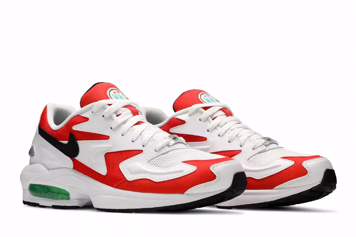 Nike Air Max 2 Light Habanero Red, view 9