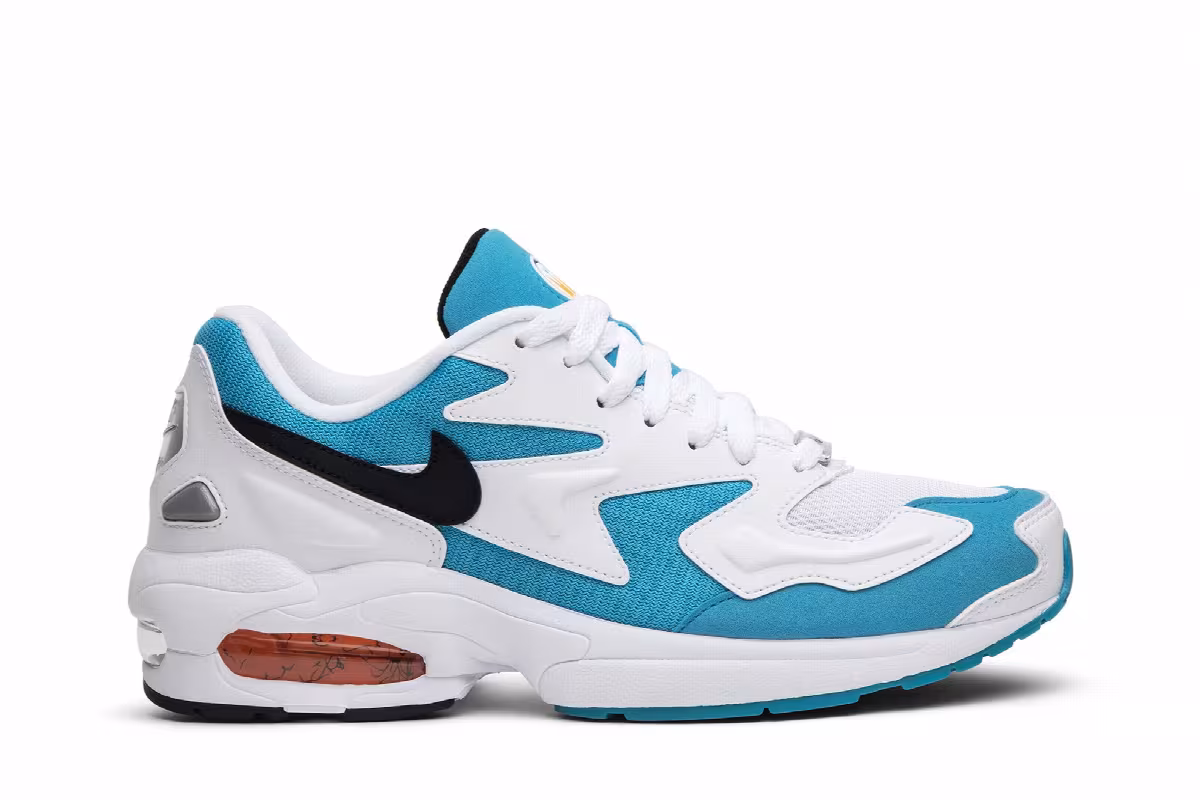 Nike Air Max 2 Light OG Dolphins, Blue Lagoon, view 2