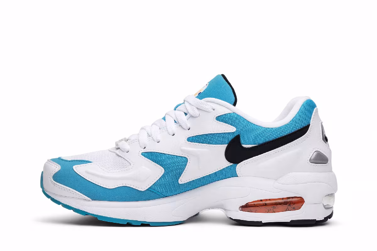 Nike Air Max 2 Light OG Dolphins, Blue Lagoon, view 4