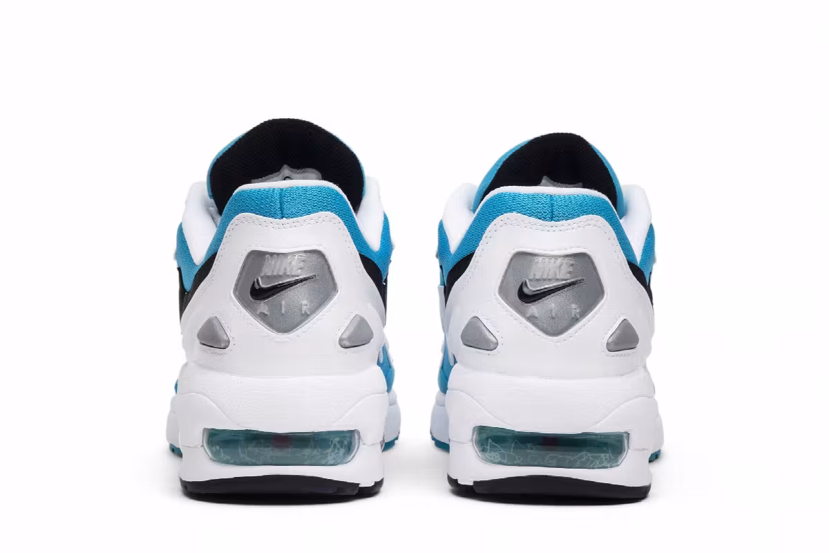 Nike Air Max 2 Light OG Dolphins, Blue Lagoon, view 7