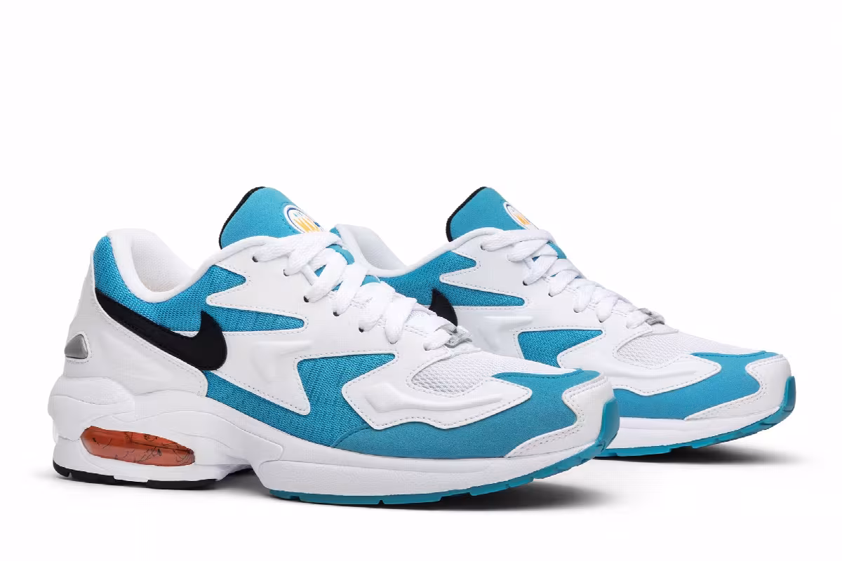 Nike Air Max 2 Light OG Dolphins, Blue Lagoon, view 9
