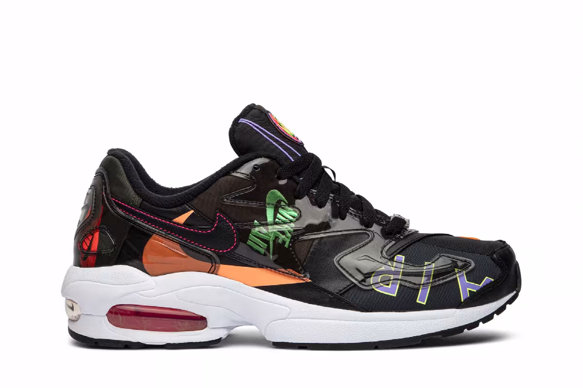 Atmos x Nike Air Max 2 Light Logos Alternative, view 2