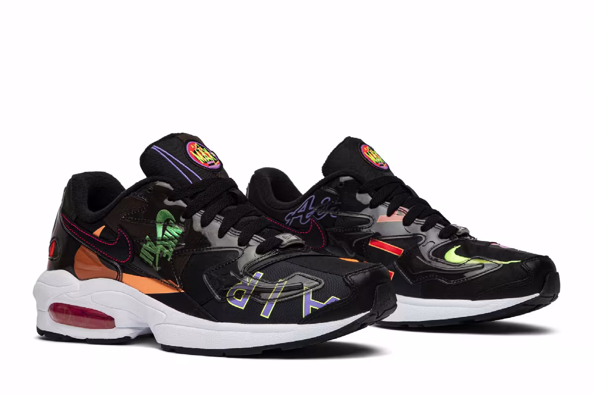 Atmos x Nike Air Max 2 Light Logos Alternative, view 9