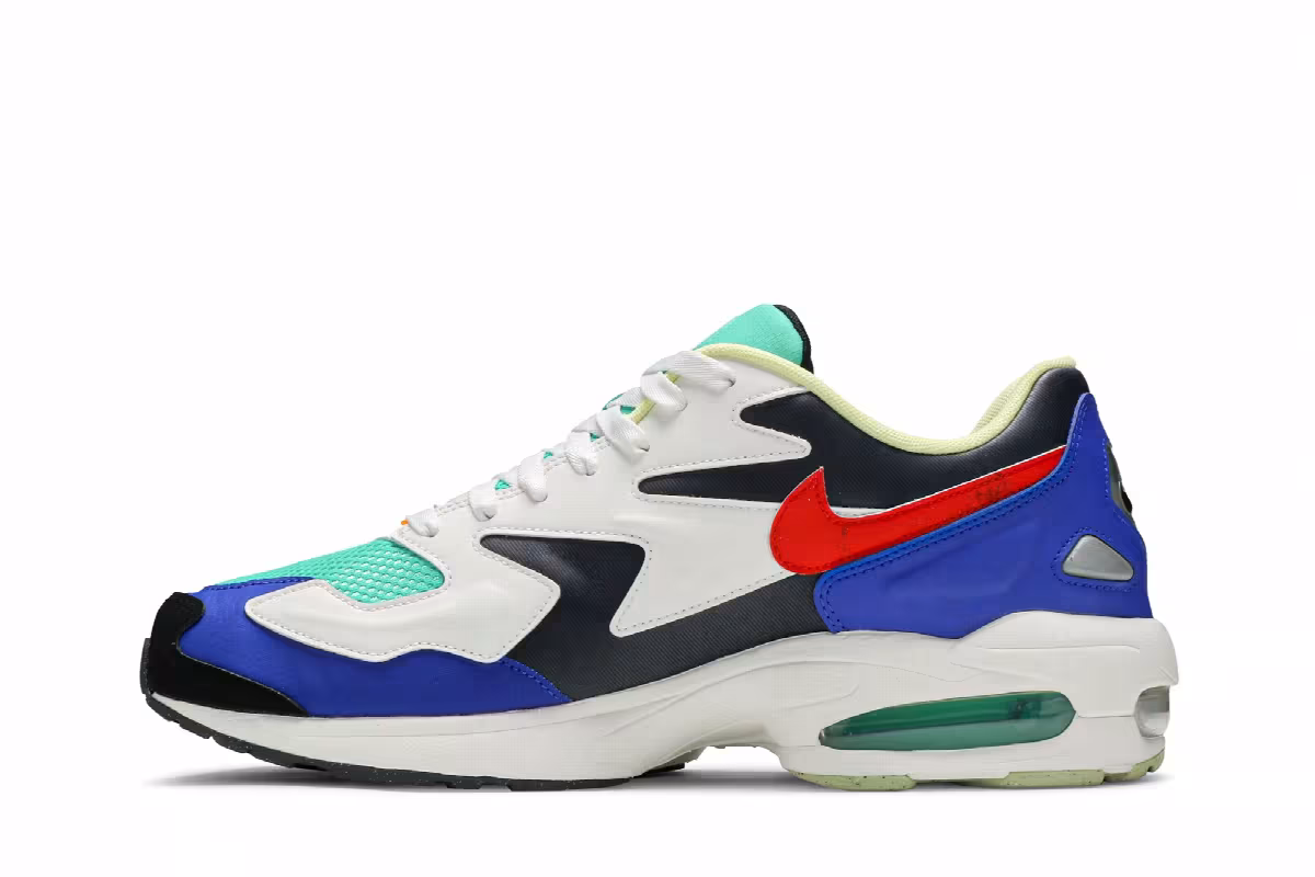 Nike Air Max 2 Light SP Sail Obsidian Blue, view 4