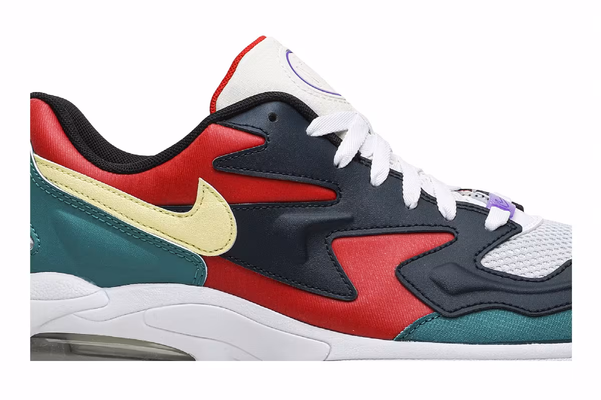Nike Air Max 2 Light SP Red Navy Emerald, view 3