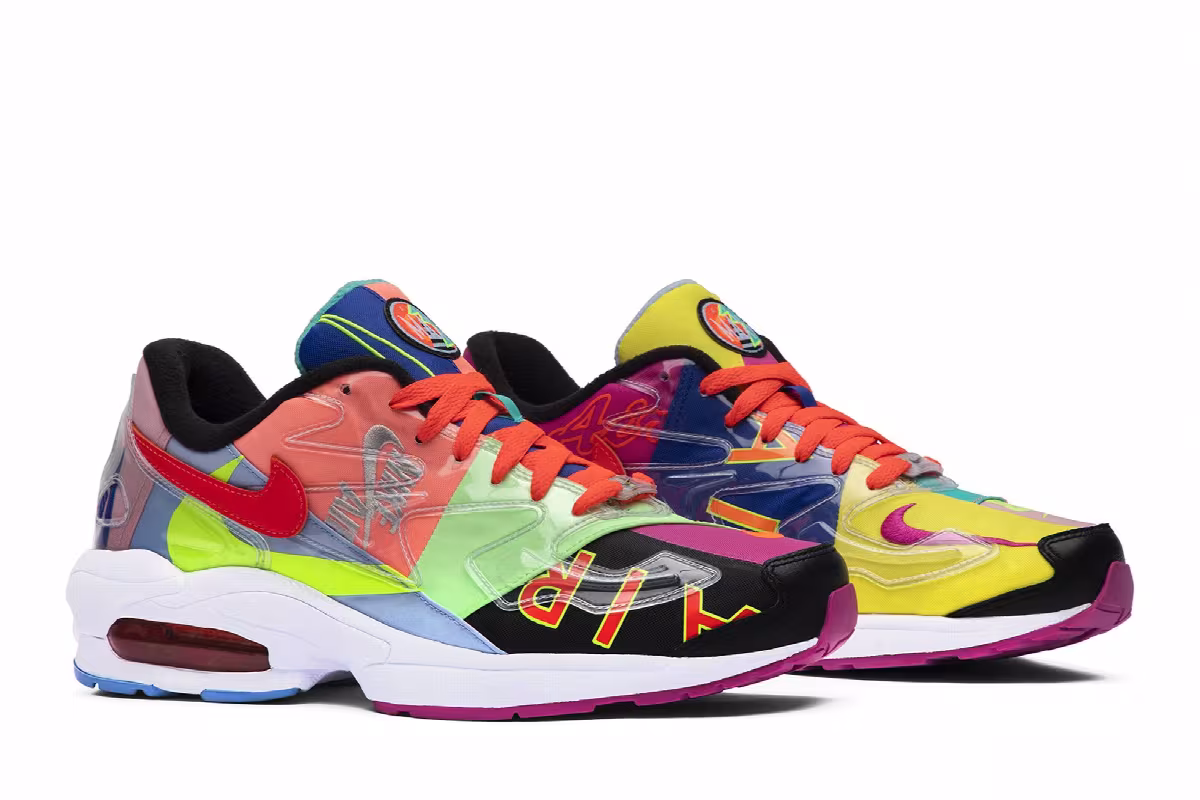 Atmos x Nike Air Max 2 Light QS Logos, view 9
