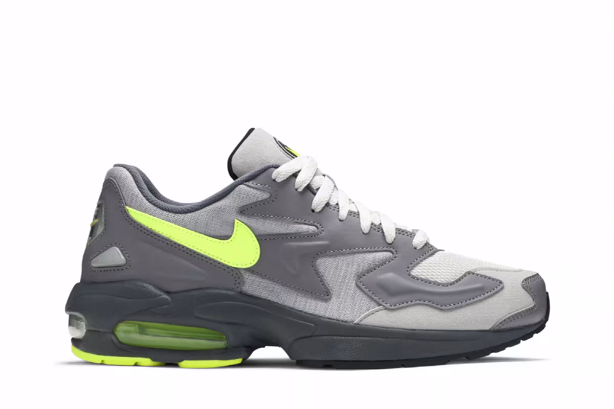 Nike Air Max 2 Light Gumsmoke Volt, view 2