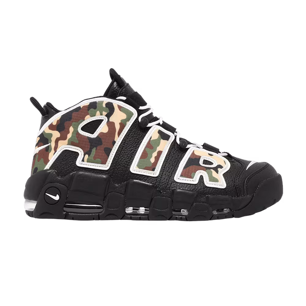 Nike Air More Uptempo QS Black Camo