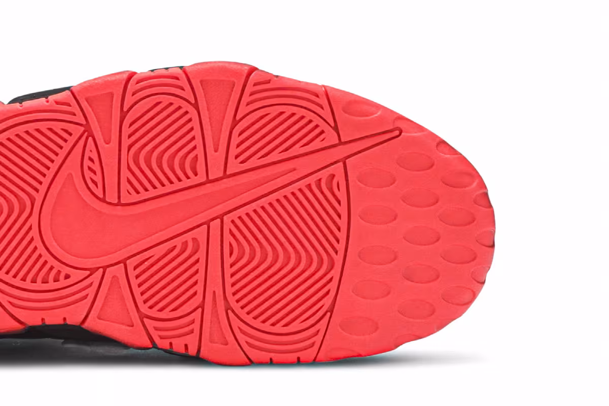 Nike Air More Uptempo 96 Laser Crimson, view 6