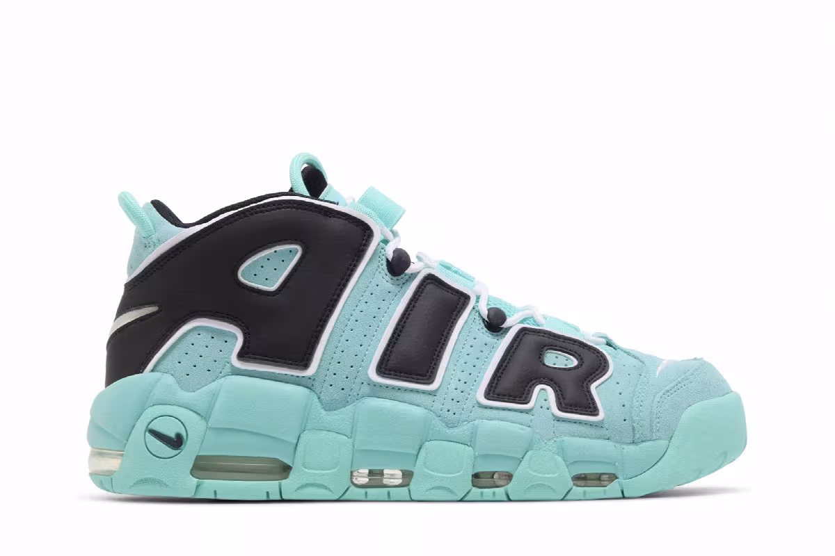 Nike Air More Uptempo 96 QS Light Aqua, view 2
