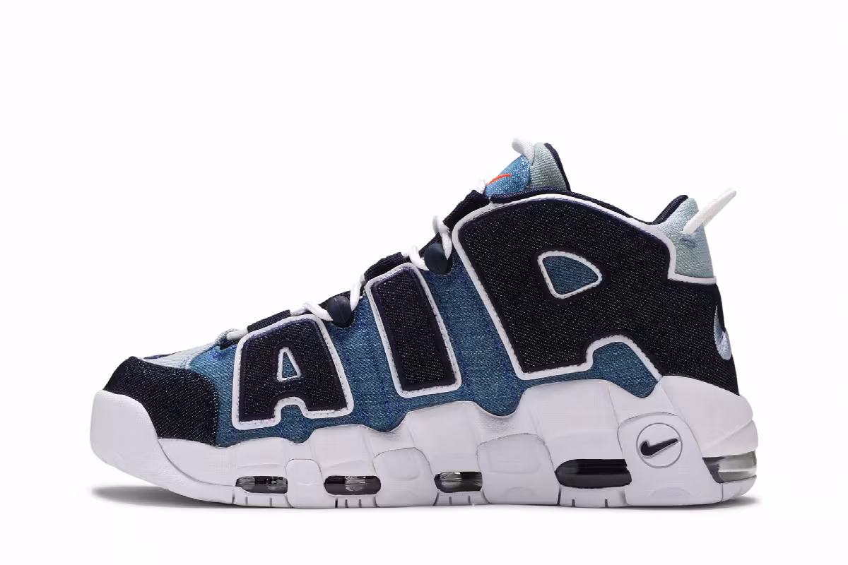 Nike Air More Uptempo 96 Denim, view 4