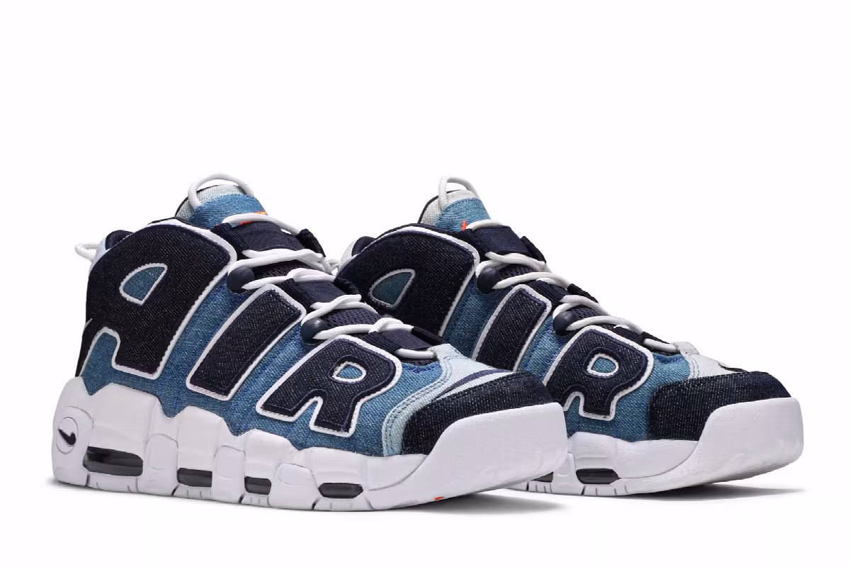 Nike Air More Uptempo 96 Denim, view 9