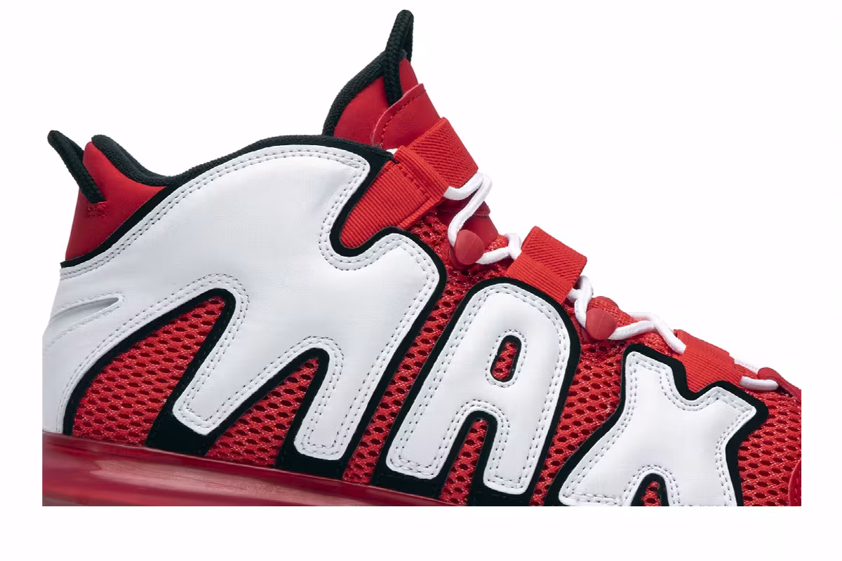 Nike Air More Uptempo 720 University Red, view 3