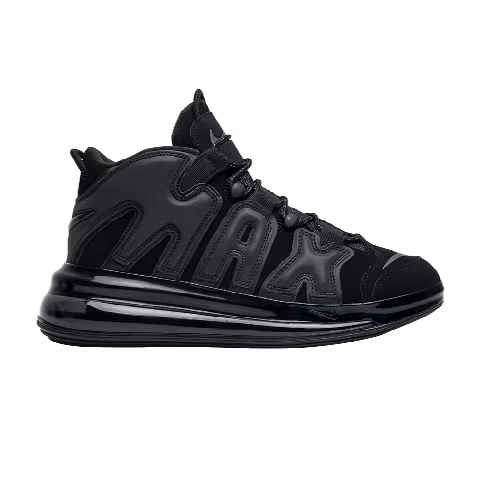 Nike Air More Uptempo 720 QS 'Triple Black'