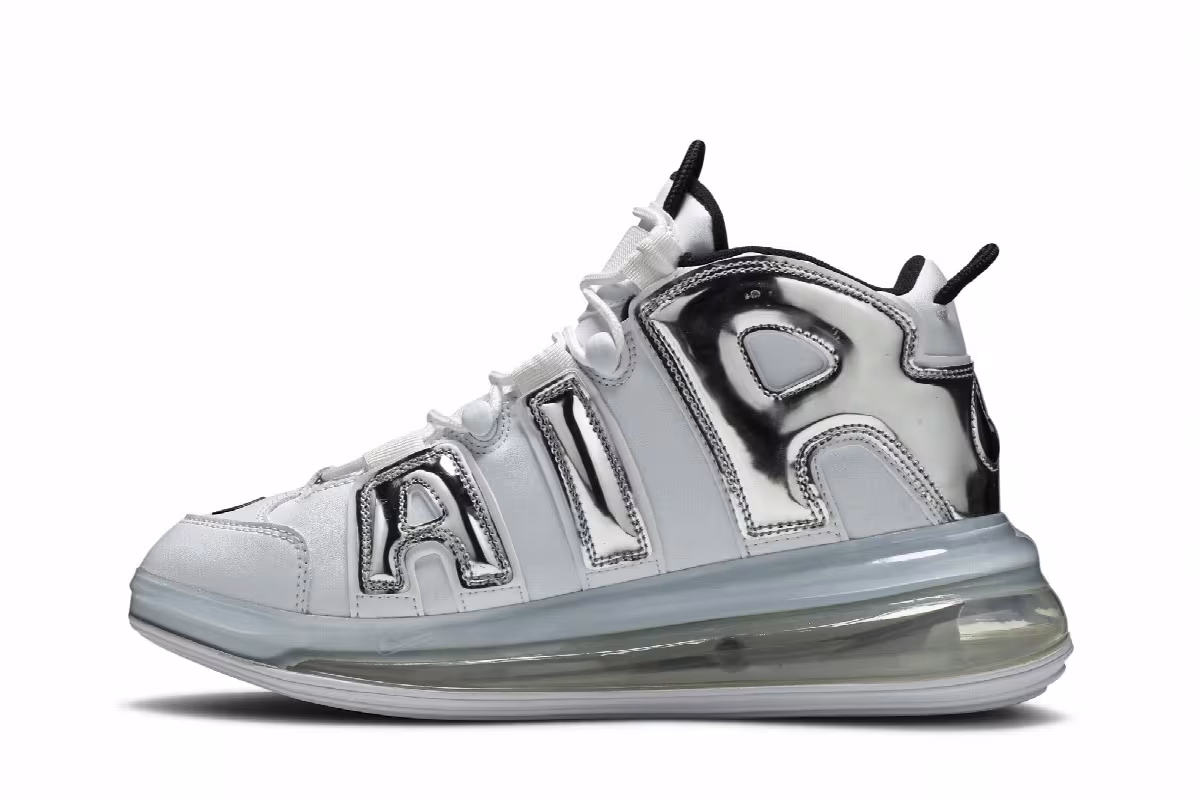 Nike Air More Uptempo 720 QS Chrome, view 4