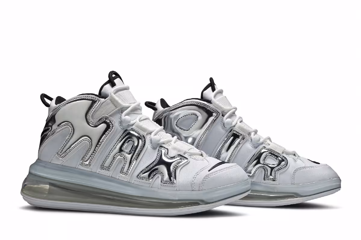 Nike Air More Uptempo 720 QS Chrome, view 9