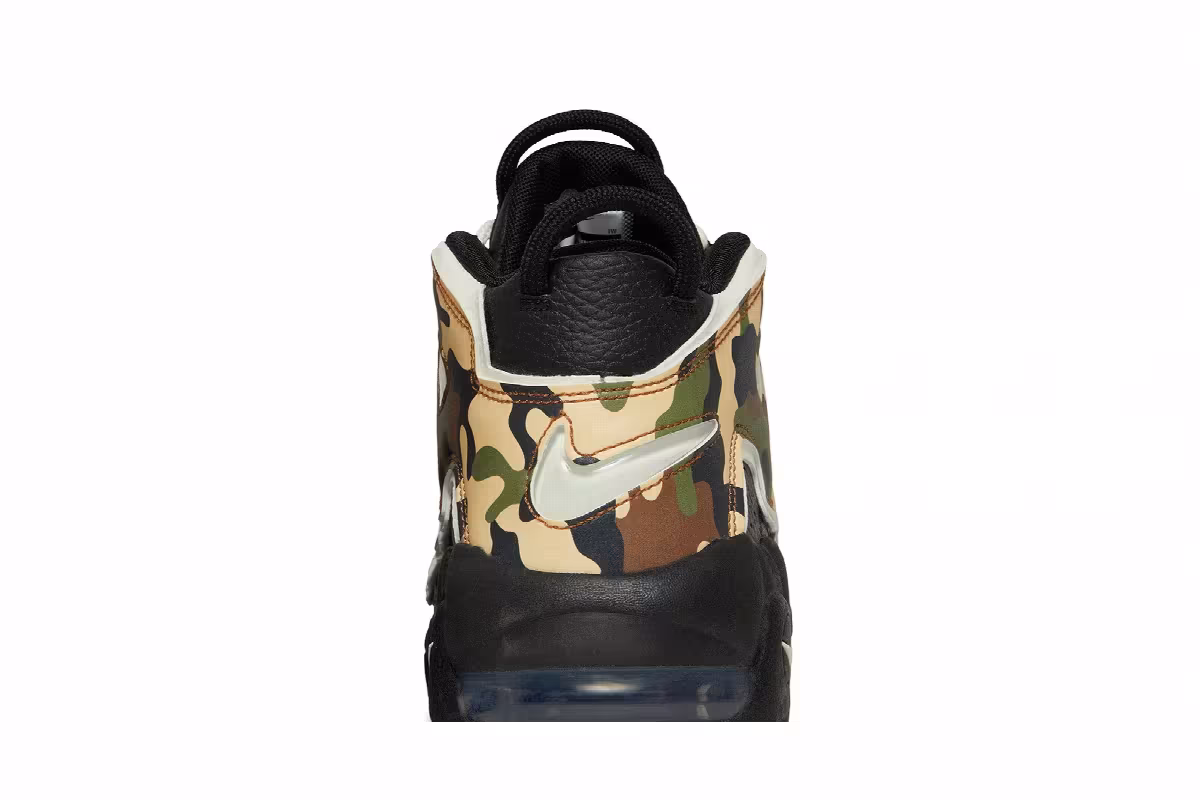 Nike Air More Uptempo QS GS Camo, view 8