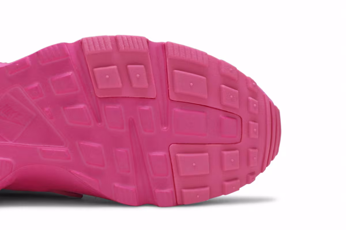 Nike Huarache Run GS Laser Fuchsia, view 6