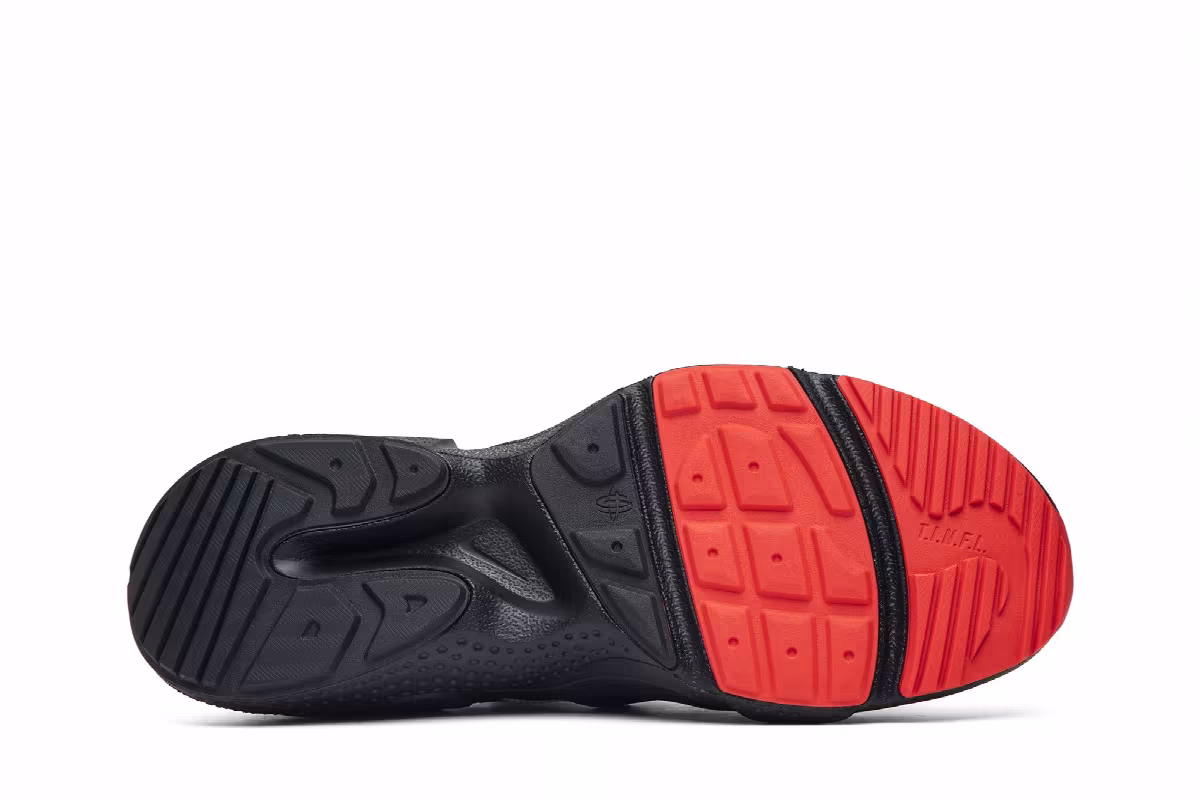 Heron Preston x Nike Huarache E.D.G.E. Black, view 5