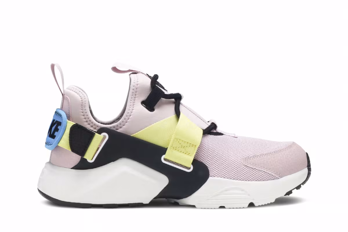 Nike Women's Air Huarache City Low Plum Chalk, view 2