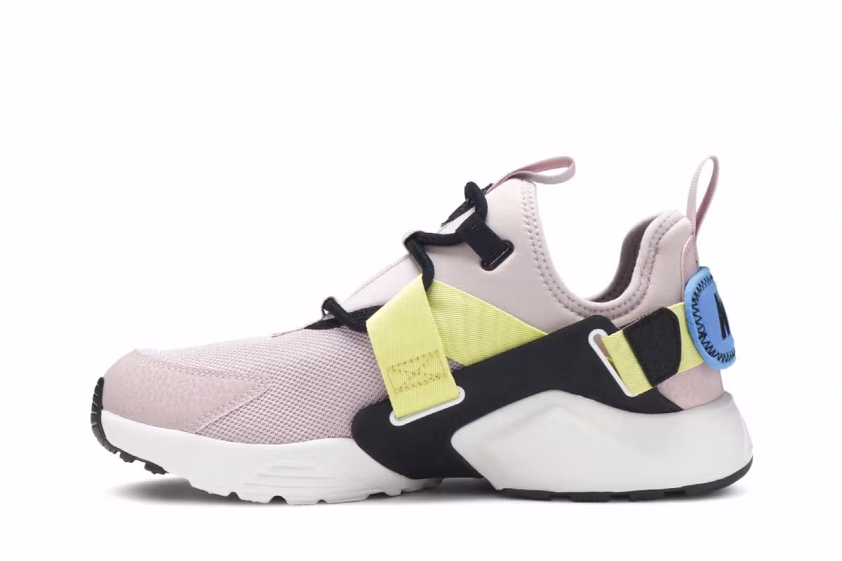 Nike Women's Air Huarache City Low Plum Chalk, view 4