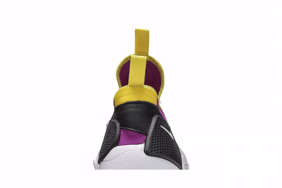 Nike Air Huarache Edge TXT Magenta Yellow, view 8