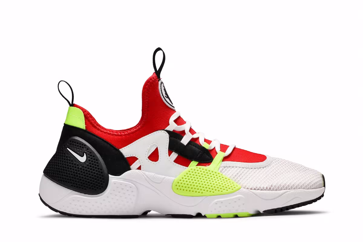 Nike Huarache E.D.G.E. TXT White Red Volt, view 2