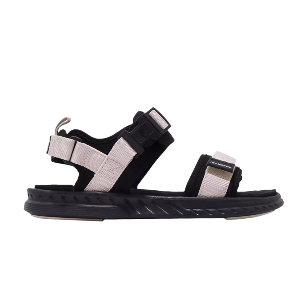 New Balance 600 Sandal Black Beige