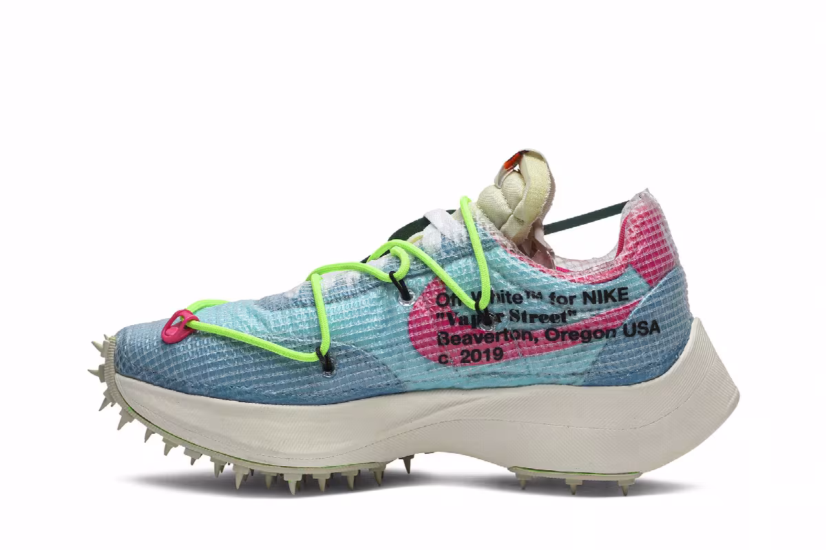 Off-White x Nike Women's Vapor Street Polarized Blue, view 4