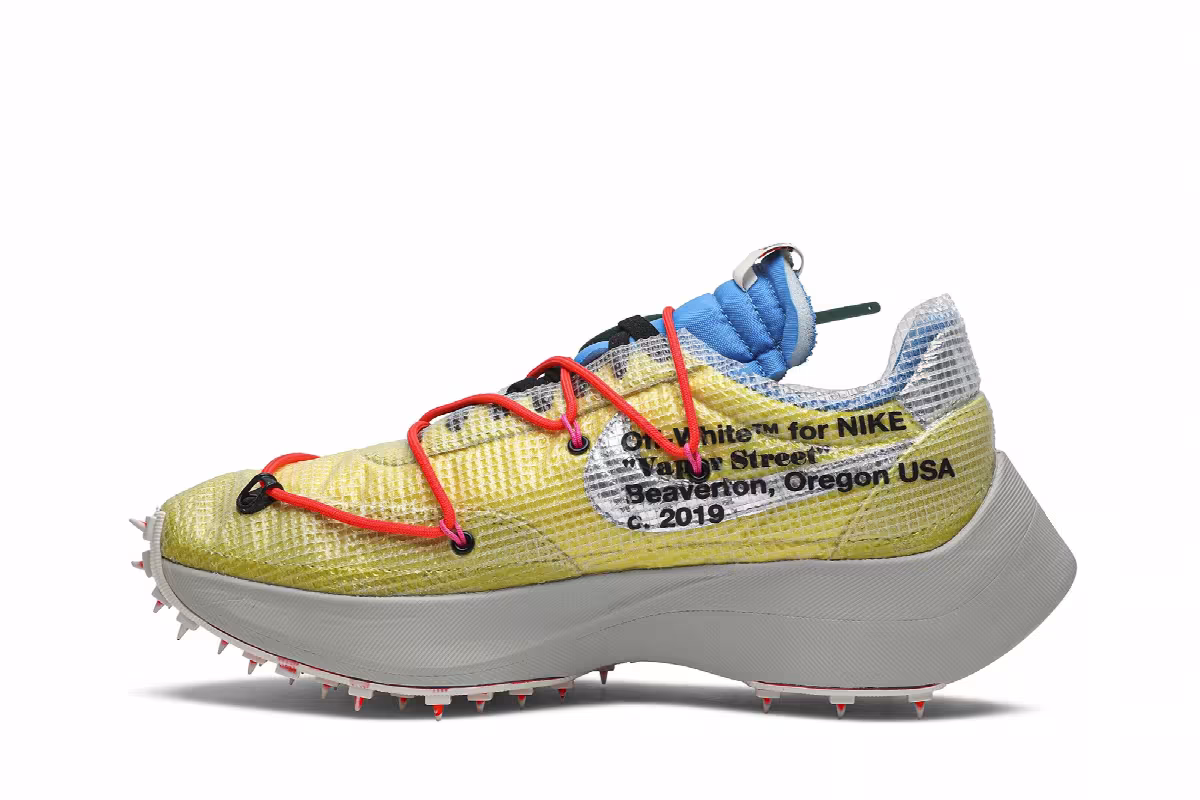 Off-White x Nike Women's Vapor Street Tour Yellow, view 4