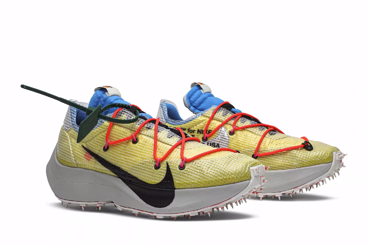 Off-White x Nike Women's Vapor Street Tour Yellow, view 9