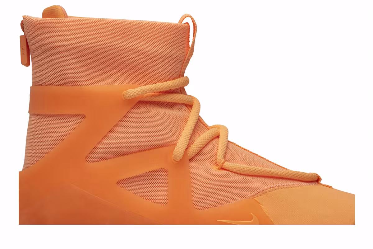Nike Air Fear Of God 1 Orange Pulse, view 3