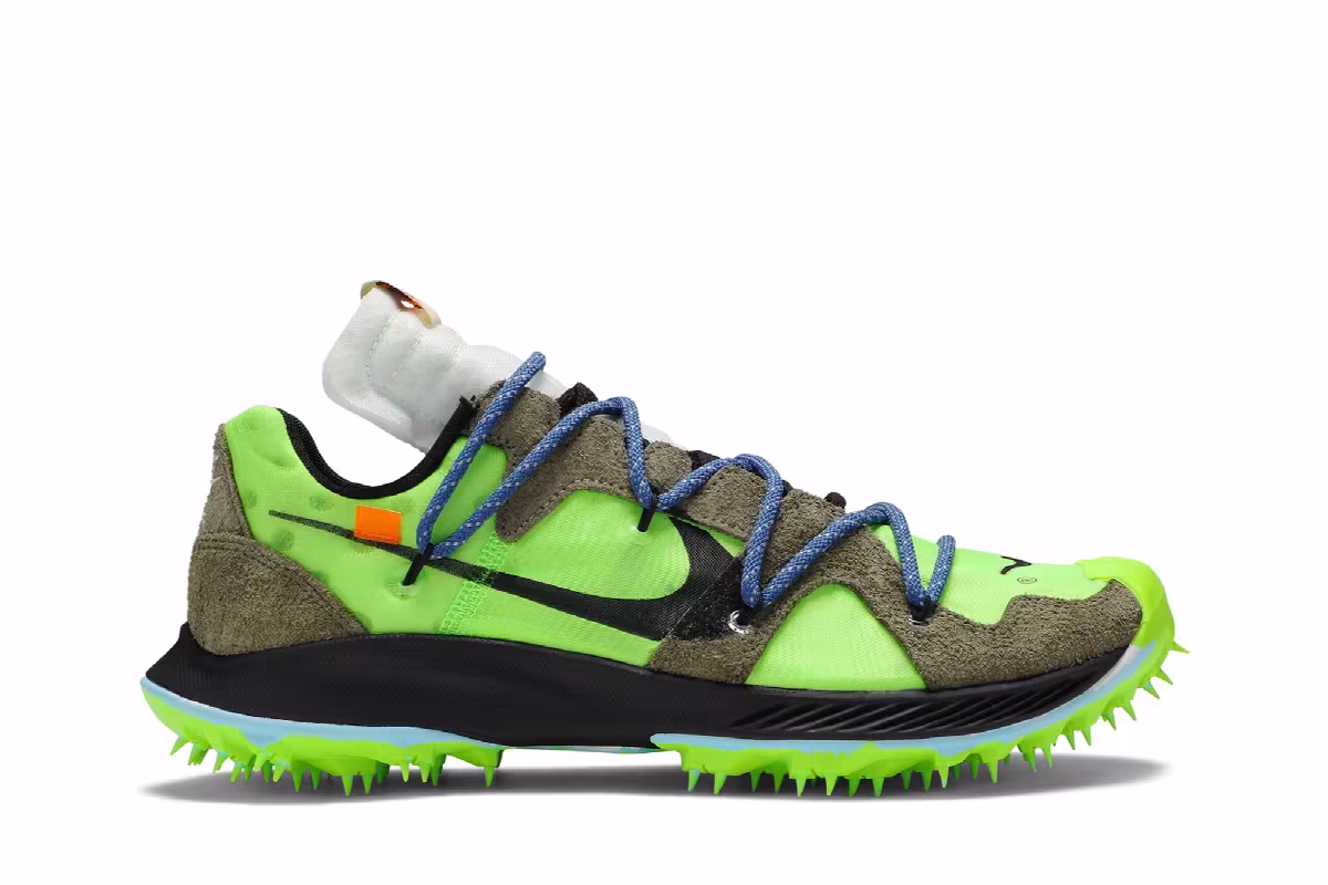 Off-White x Nike Women's Air Zoom Terra Kiger 5 Athlete in Progress - Electric Green, view 2